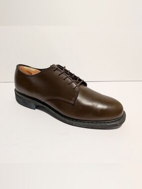 CAPPS COLONEL MEN'S LEATHER OXFORD - BROWN | 90259-A DRESS SHOES 10 D